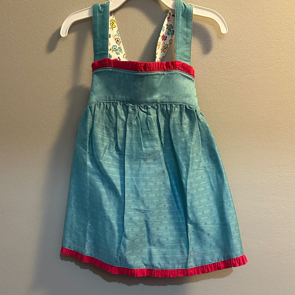 Blue tank with Red Trim Matilda Jane nwt